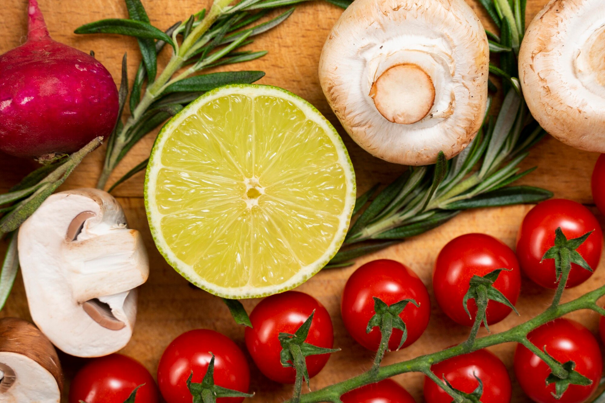 Ingredientes naturales y frescos